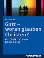 Gott - woran glauben Christen?