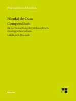 Compendium. Kompendium: Kurze Darstellung der philosophisch-theologischen Lehren. Zweisprachige Ausgabe (lateinisch-deutsche Parallelausgabe, Heft 16)