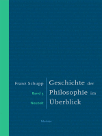 Geschichte der Philosophie im Überblick. Band 3. Neuzeit