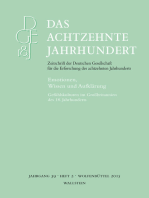 Emotionen, Wissen und Aufklärung: Gefühlskulturen im Großbritannien des 18. Jahrhunderts