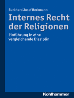 Internes Recht der Religionen: Einführung in eine vergleichende Disziplin
