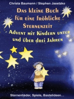 Das kleine Buch für eine fröhliche Sternenzeit: Advent mit Kindern unter und über 3 Jahren