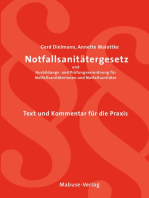 Notfallsanitätergesetz und Ausbildungs- und Prüfungsverordnung: Text und Kommentar für die Praxis