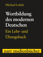 Wortbildung des modernen Deutschen: Ein Lehr- und Übungsbuch