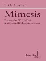 Mimesis: Dargestellte Wirklichkeit in der abendländischen Literatur