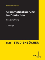 Grammatikalisierung im Deutschen: Eine Einführung