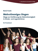 Mehrstimmiges Singen: Wege zur Einführung der Mehrstimmigkeit in Kinder- und Jugendchören