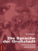 Die Sprache der Großstadt: Zeitkritik und ästhetische Moderne in den frühnaturalistischen Berlinromanen Max Kretzers