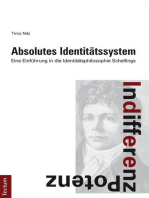 Absolutes Identitätssystem: Eine Einführung in die Identitätsphilosophie Schellings