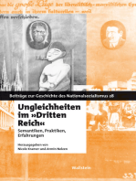 Ungleichheiten im "Dritten Reich": Semantiken, Praktiken, Erfahrungen
