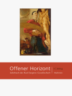 Offener Horizont: Jahrbuch der Karl Jaspers-Gesellschaft 1/2014