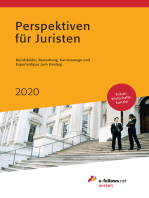 Perspektiven für Juristen 2020: Berufsbilder, Bewerbung, Karrierewege und Expertentipps zum Einstieg