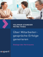 Über Mitarbeitergespräche Erfolge generieren: Dialoge des Vertrauens