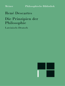 Die Prinzipien der Philosophie: Lateinisch-Deutsch