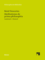 Meditationes de prima philosophia: Zweisprachige Ausgabe