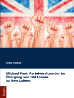 Michael Foot: Parteivorsitzender im Übergang von Old Labour zu New Labour