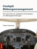 Cockpit Bildungsmanagement: Ein Instrument zur qualitativen Koordination von Bildungseinrichtungen