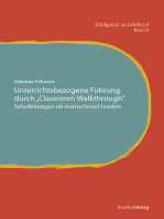 Unterrichtsbezogene Führung durch "Classroom Walkthrough": Schulleitungen als Instructional Leaders