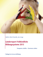 Länderreport Frühkindliche Bildungssysteme 2013