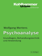Psychoanalyse: Grundlagen, Behandlungstechniken und Anwendung