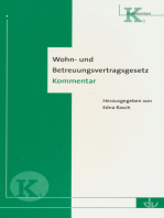 Wohn- und Betreuungsvertragsgesetz (WBVG): Gesetzestext mit Begründung und Praxisleitfaden mit Musterverträgen