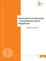 Kontinuität im Kinderschutz - Perspektivplanung für Pflegekinder