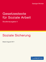 Gesetzestexte für Soziale Arbeit: Studienausgabe Band II    Soziale Sicherung     Stand September 2011