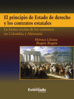 El principio de Estado de derecho y los contratos estatales