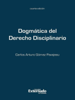 Dogmática del derecho disciplinario 4ed