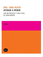 Ayudar a morir: Con un prefacio y doce tesis de John Berger