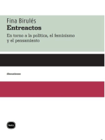 Entreactos: En torno a la política, el feminismo y el pensamiento