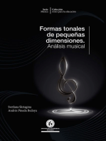 Formas tonales de pequeñas dimensiones: Análisis musical