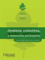 Justicia colectiva, medio ambiente y democracia participativa