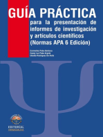 Guía práctica para la presentación de informes de investigación y artículos científicos. Edición 2