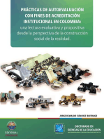 Practicas de autoevaluación con fines de acreditación institucional en Colombia