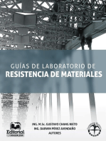 Guías de laboratorio de resistencia de materiales