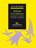 Hojas volanderas: Periodistas y escritores en tiempos de República