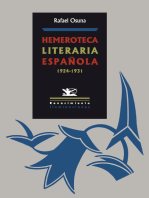Hemeroteca literaria española: 1924-1931
