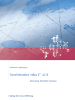 Transformation Index BTI 2018: Governance in International Comparison