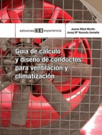 Guía de cálculo y diseño de conductos para ventilación y climatización