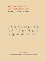 Diccionario de antioqueñismos
