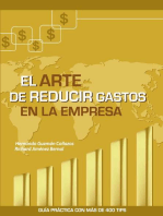 El arte de reducir gastos en la empresa