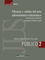Eficacia y validez del acto administrativo electrónico: Una perspectiva en el derecho comparado de Colombia y España