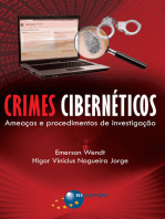Crimes Cibernéticos: ameaças e procedimentos de investigação
