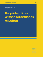 Propädeutikum wissenschaftliches Arbeiten: Schwerpunkt DaF/DaZ und Sprachlehr-/Spracherwerbsforschung