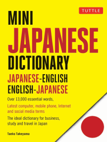 Read Mini Japanese Dictionary Online By Tuttle Publishing Books