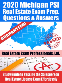 Read 2020 California Real Estate Exam Prep Questions Answers Explanations Study Guide To Passing The Salesperson Real Estate License Exam Effortlessly Online By Real Estate Exam Professionals Ltd Books