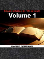 Studi Biblici Di 15 Minuti: Vol. 1