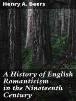 A History of English Romanticism in the Nineteenth Century