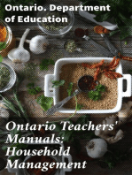 Ontario Teachers' Manuals: Household Management